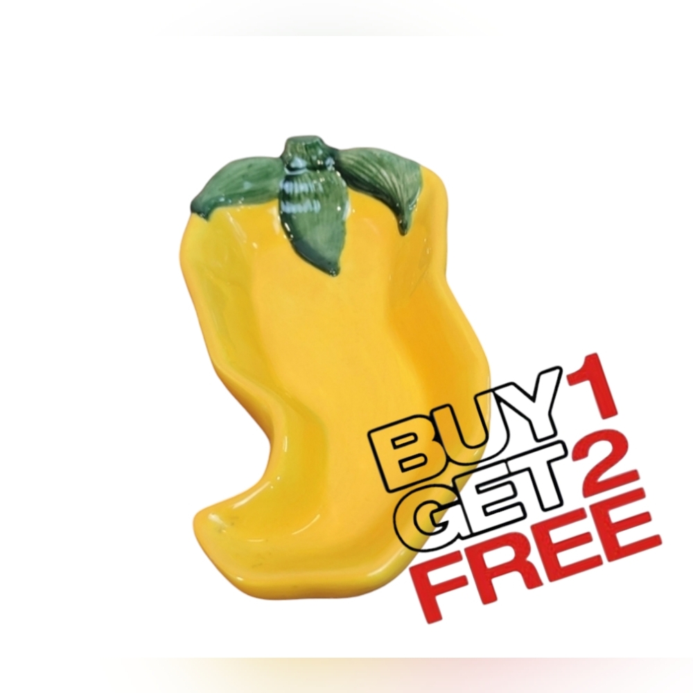 Bella Casa by Ganz Yellow Pepper Dipping Bowl‎ Salsa Queso Guacamole Replacement